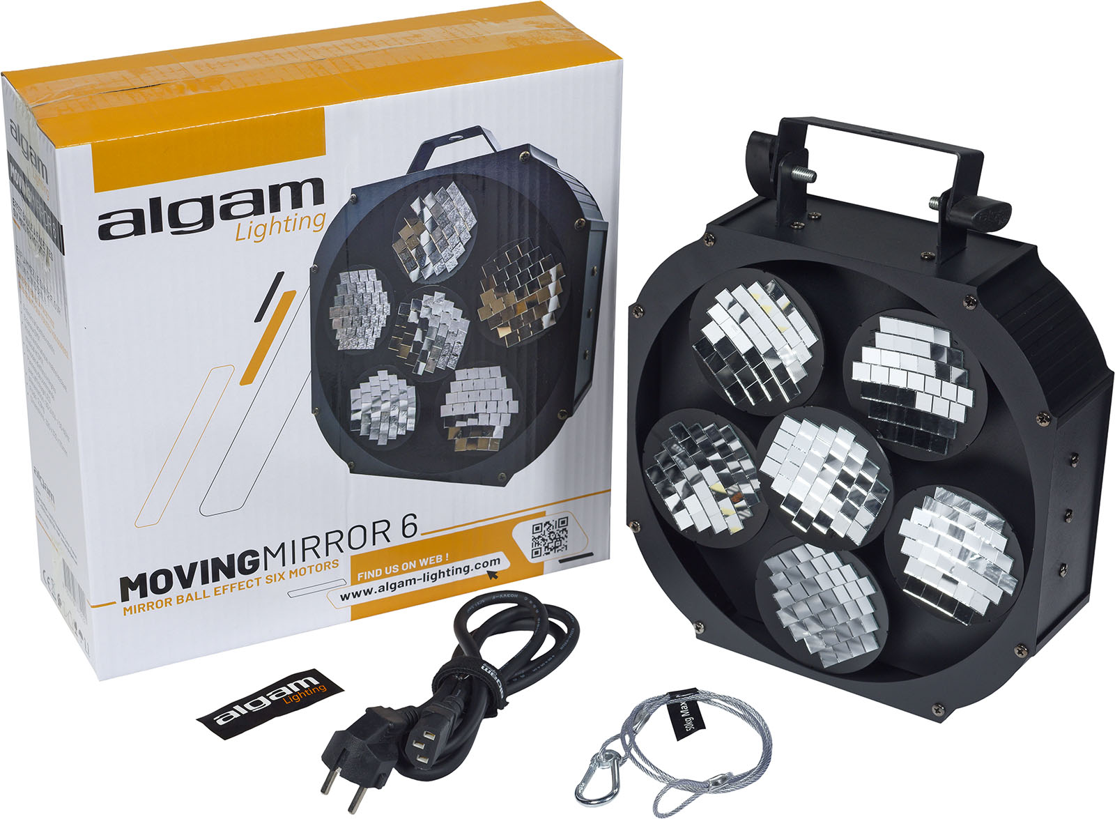 Algam Lighting Moving Mirror 6 - Mirror Balls - Variation 4