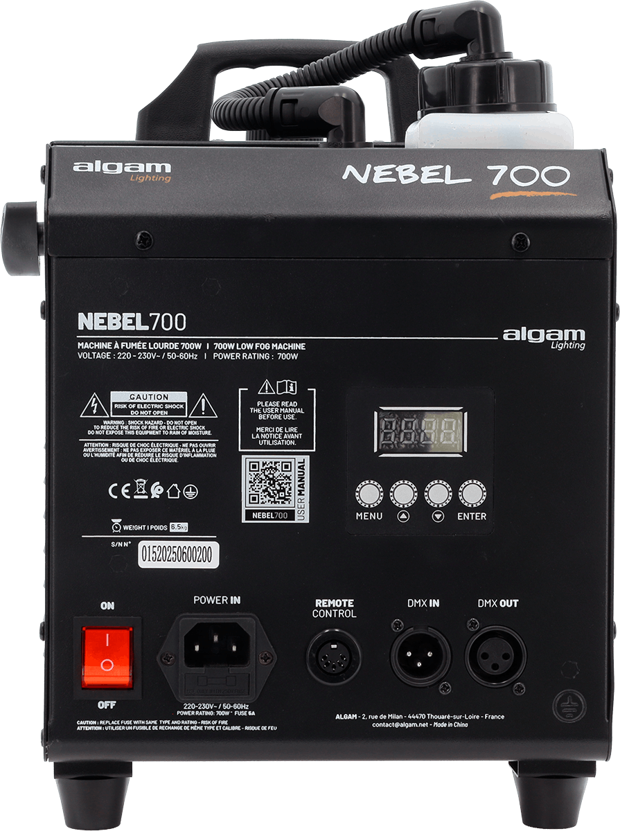 Algam Lighting Nebel 700 - Fog machine - Variation 8