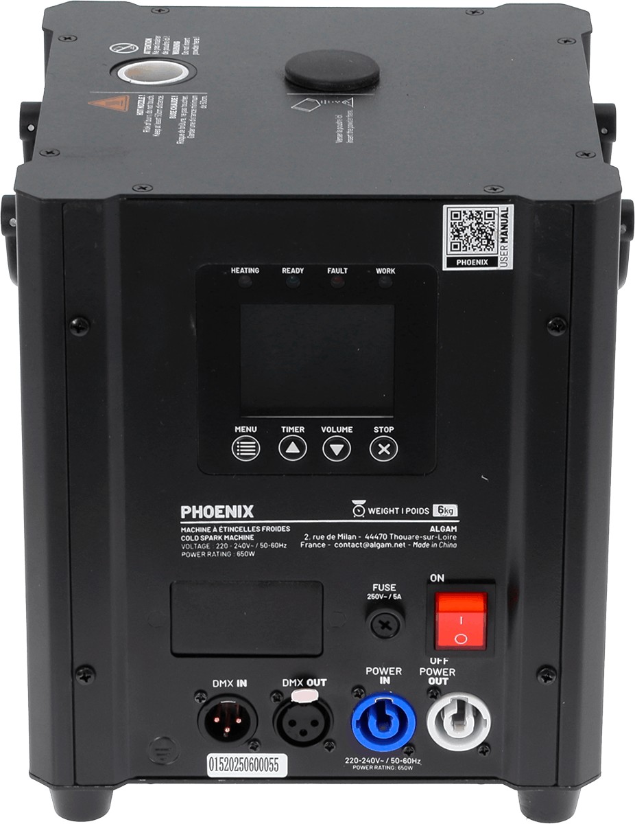 Algam Lighting Phoenix - Confetti & firework machine - Variation 3