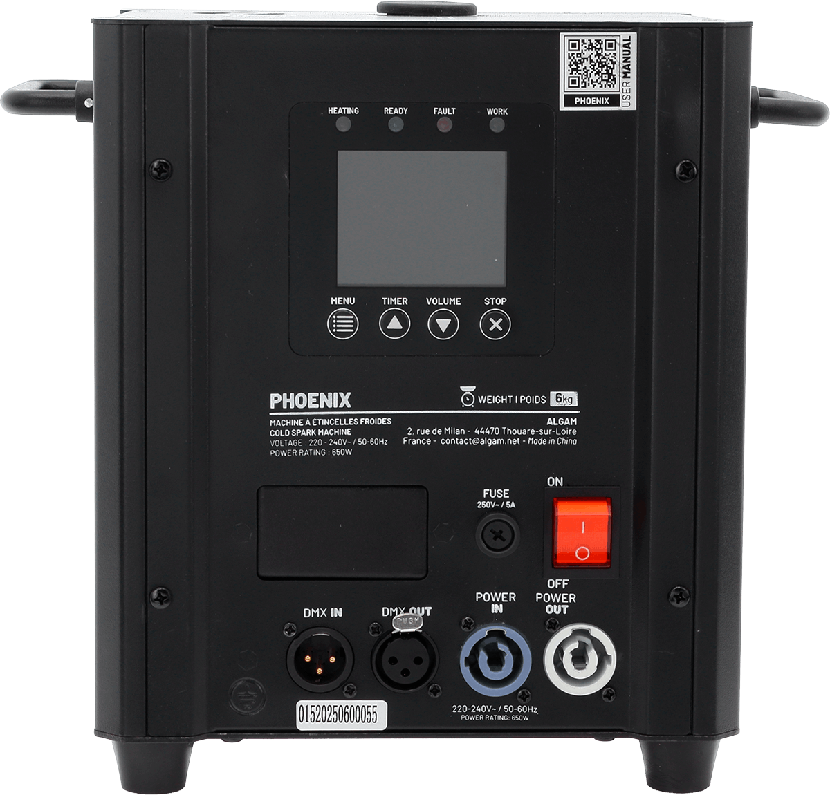 Algam Lighting Phoenix - Confetti & firework machine - Variation 6