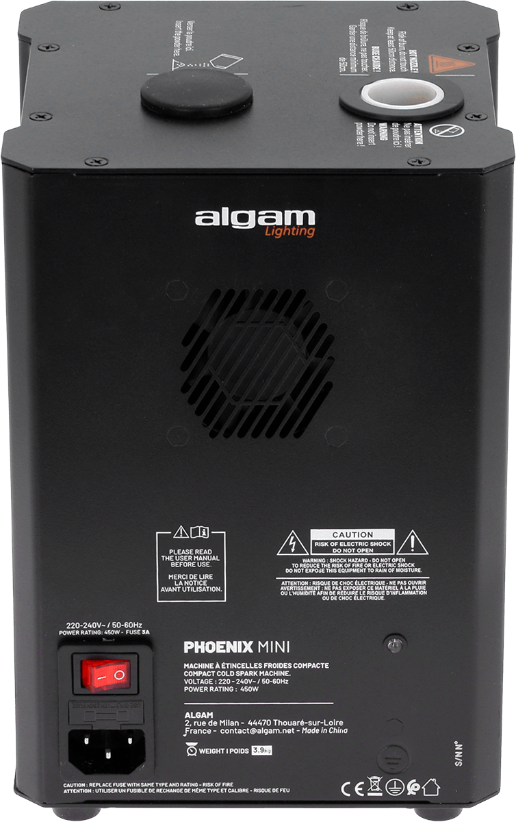 Algam Lighting Phoenix-mini - Confetti & firework machine - Variation 4