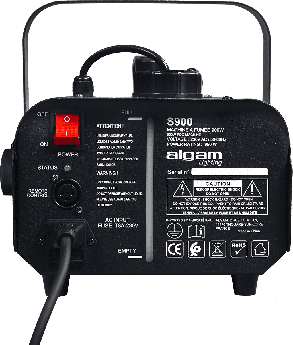 Algam Lighting S900 - Fog machine - Variation 1