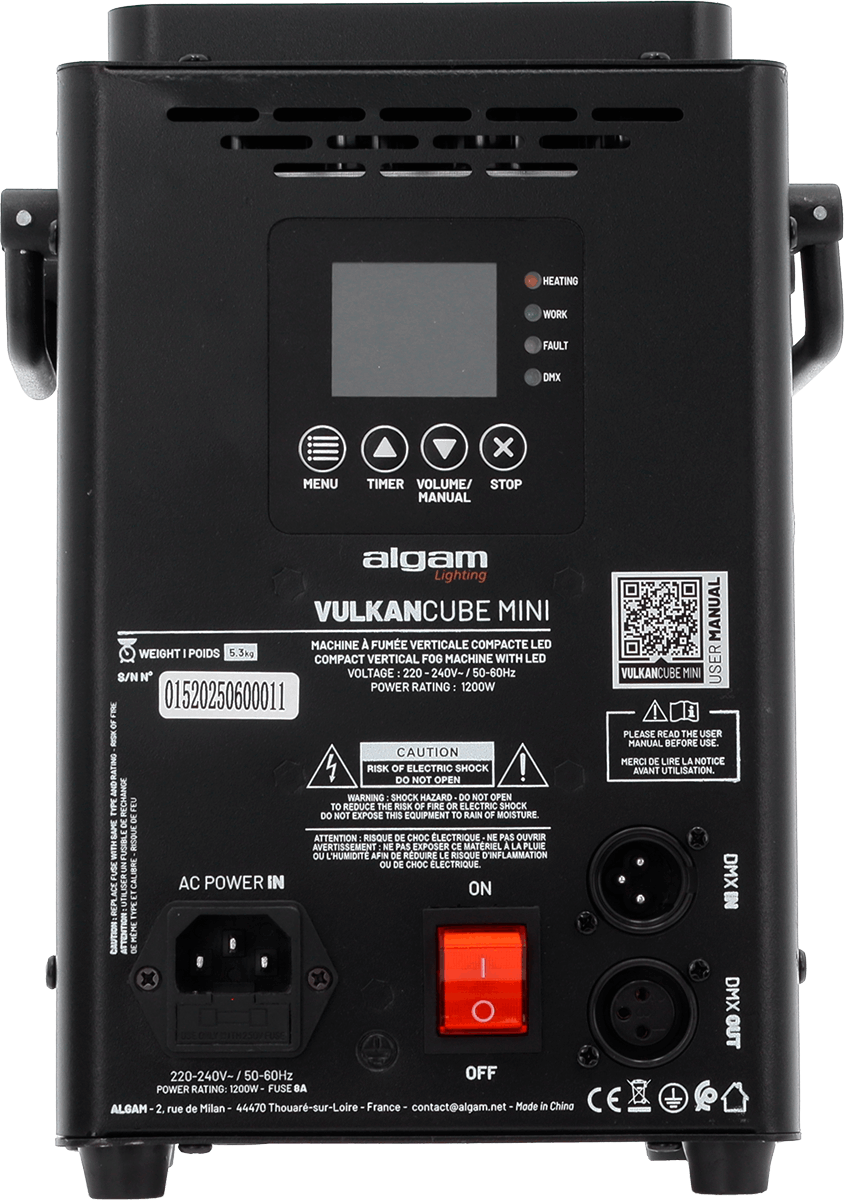 Algam Lighting Vulkan-cube-mini - Fog machine - Variation 5
