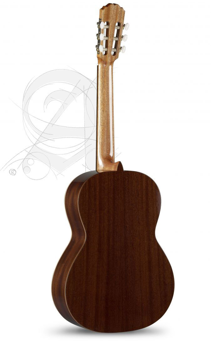 Alhambra 1 C Ht Hybrid Terra 1/2 Cedre Sapele Rw - Natural - Classical guitar 3/4 size - Variation 1