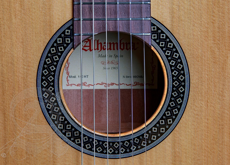 Alhambra 1 C Ht Hybrid Terra 3/4 Cedre Sapele Rw - Natural - Classical guitar 3/4 size - Variation 2