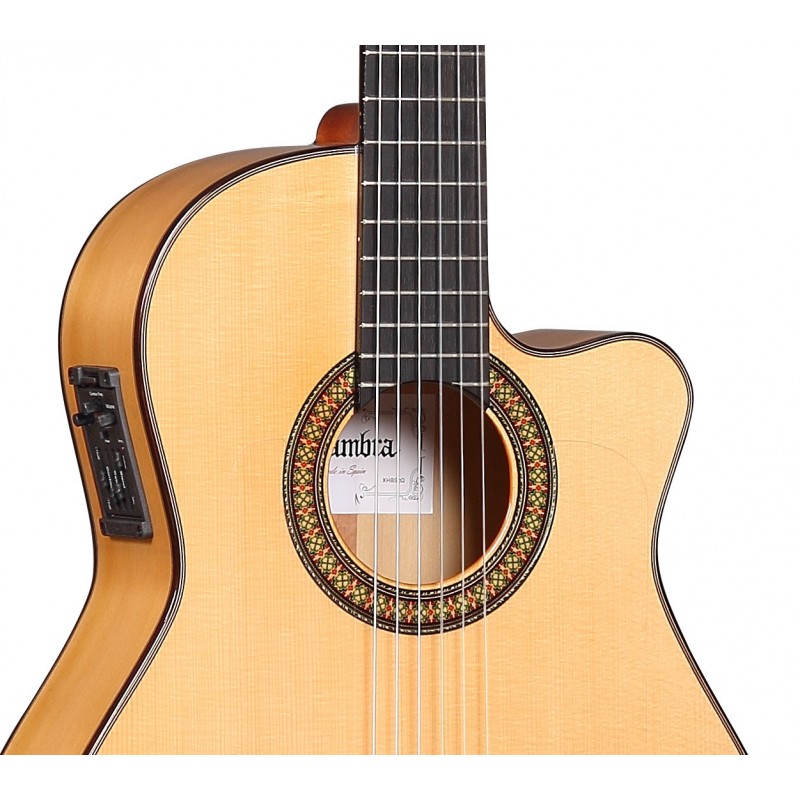 Alhambra 7fc Flamencas Conservatorio 4/4 Cw Epicea Cypres Eb E8 - Natural - Classical guitar 4/4 size - Variation 1