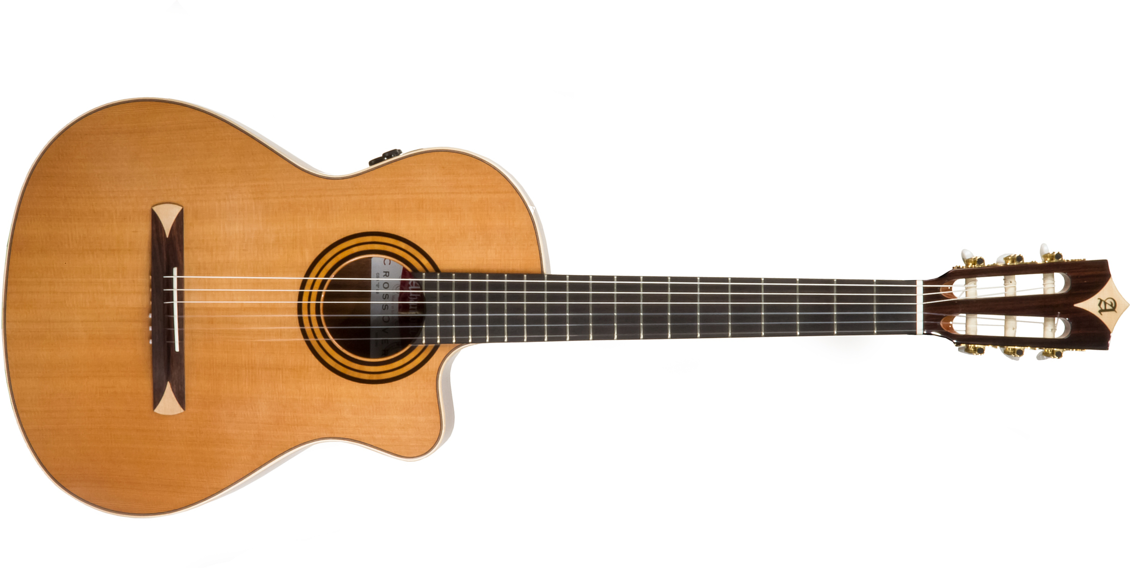 Alhambra Cs-1 Cw E8 Cross-over Cedre Sapele Rw - Natural - Classical guitar 4/4 size - Main picture