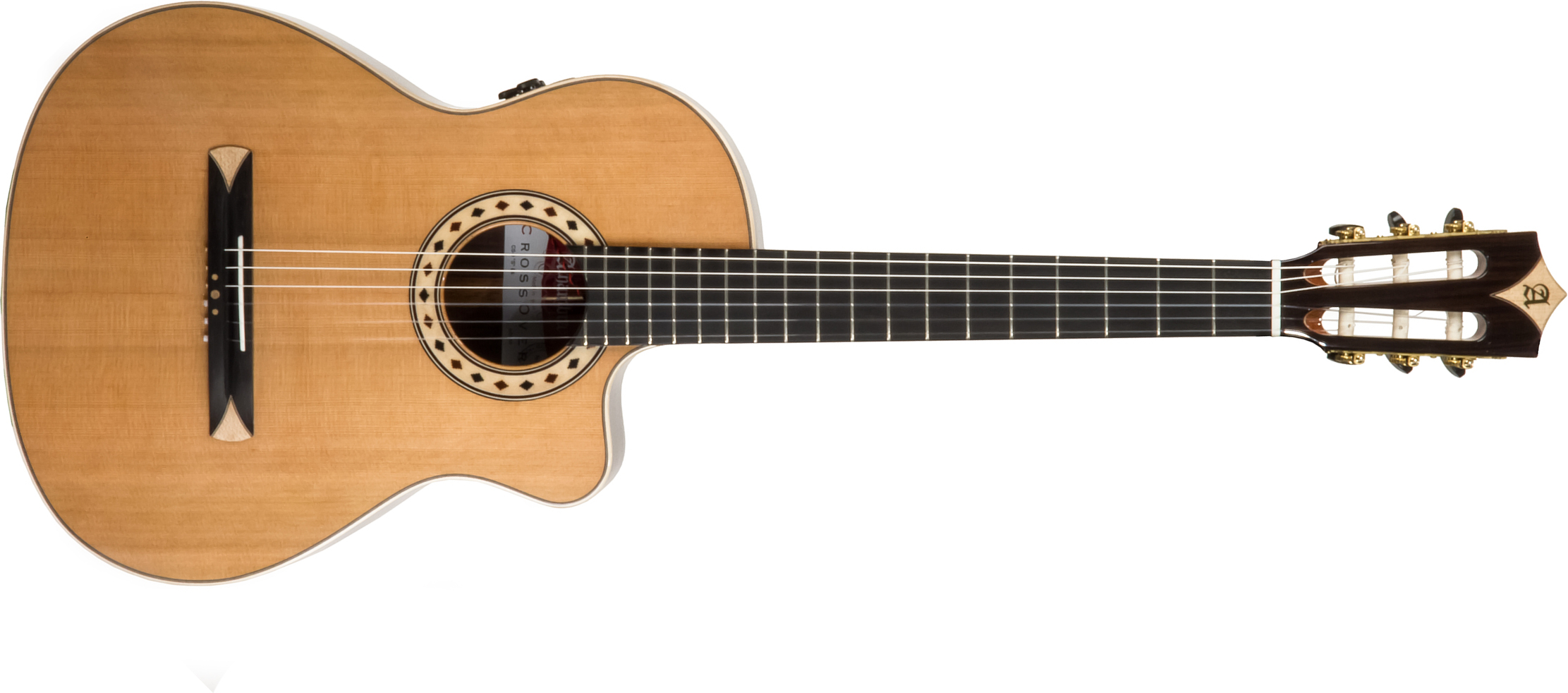 Alhambra Cs-3 Cw E8 Cross-over Cedre Palissandre Eb - Natural - Classical guitar 4/4 size - Main picture
