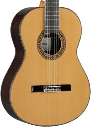 Classical guitar 4/4 size Alhambra 8 P Concert - Naturel