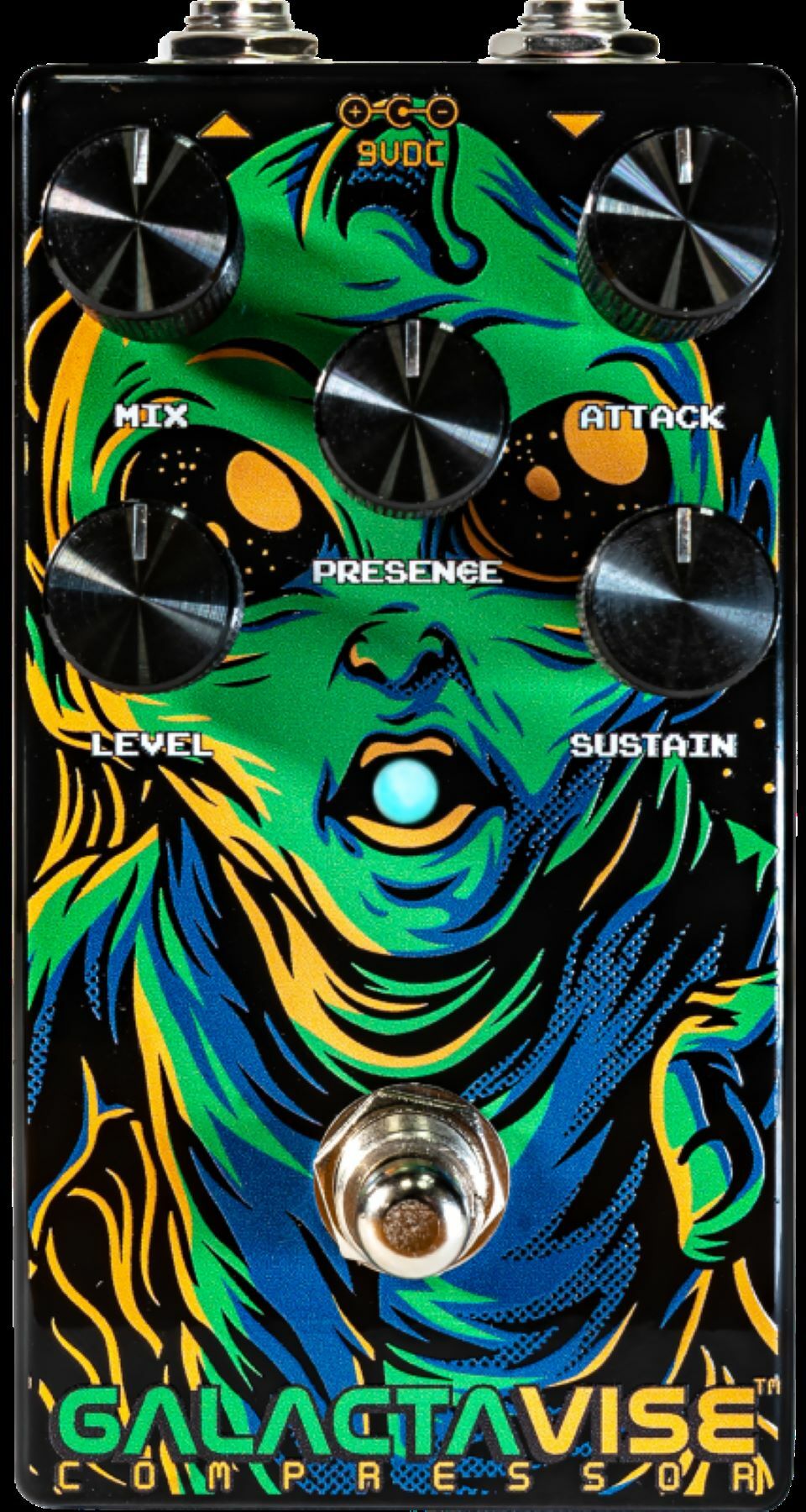 All Pedal Galactavise Compresseur - Compressor, sustain & noise gate effect pedal - Main picture