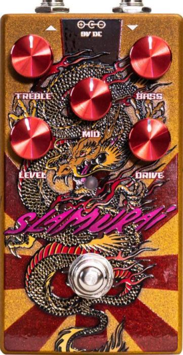 Overdrive, distortion & fuzz effect pedal All pedal Slamourai Overdrive