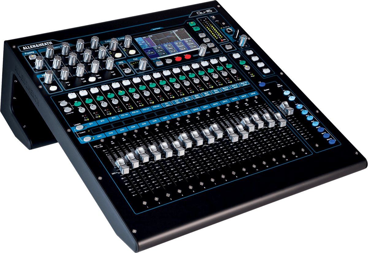 Allen & Heath Qu-16 Chrome Edition - Digital mixing desk - Main picture