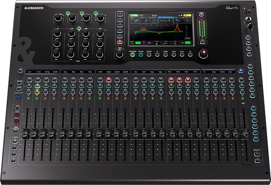 Allen & Heath Qu-6 - Digital mixing desk - Main picture