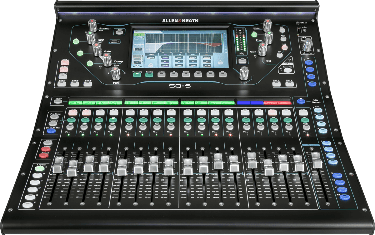 Allen & Heath Sq-5 - Digital mixing desk - Main picture