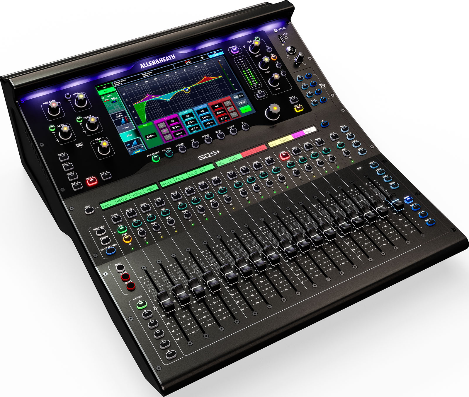 Allen & Heath Sq-5+ - Digital mixing desk - Main picture
