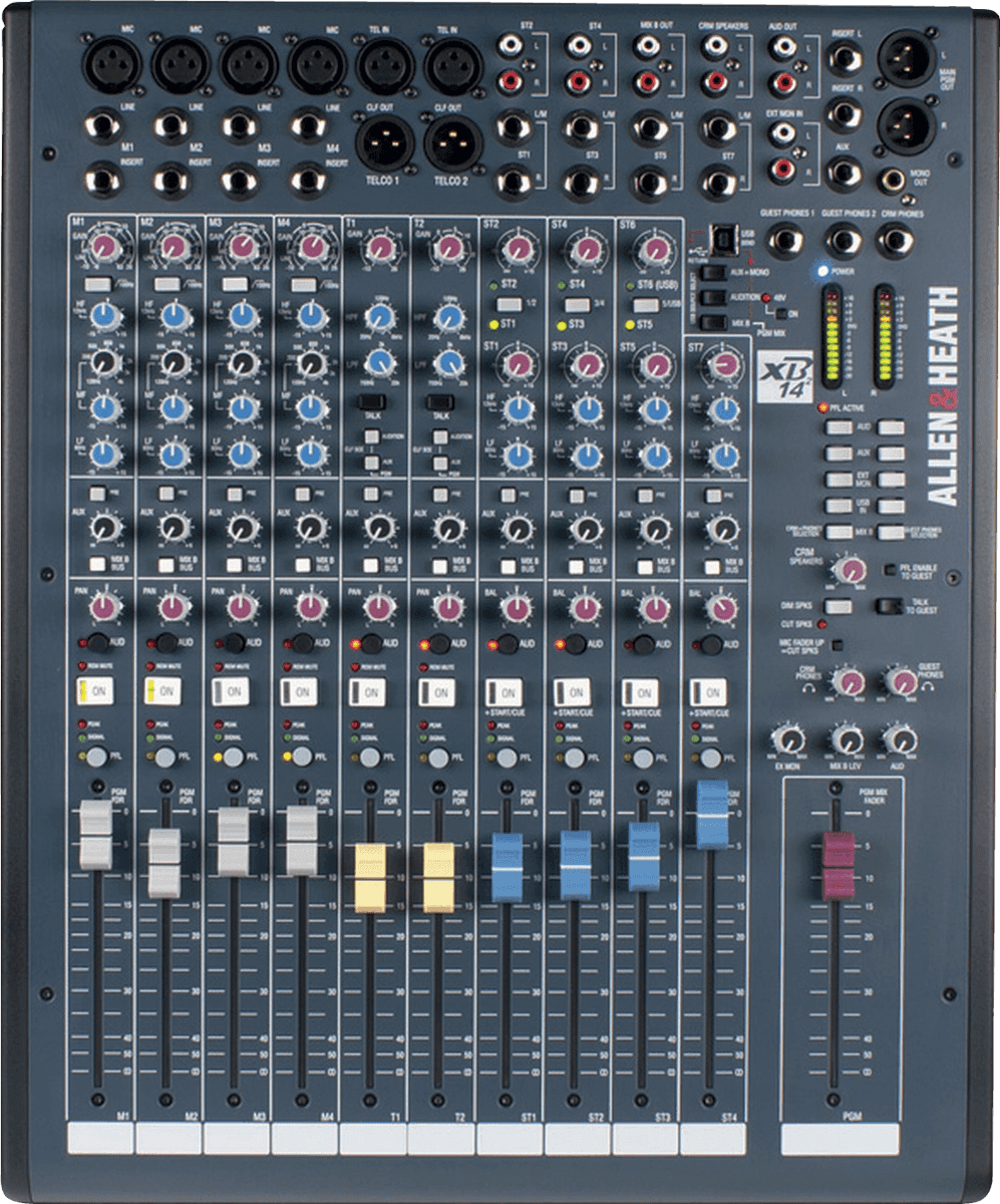 Allen & Heath Xb-14-2 - Analog mixing desk - Main picture