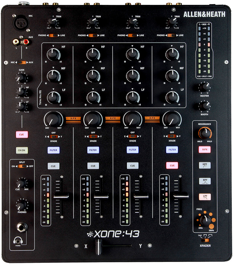 Allen & Heath Xone:43 - DJ mixer - Main picture