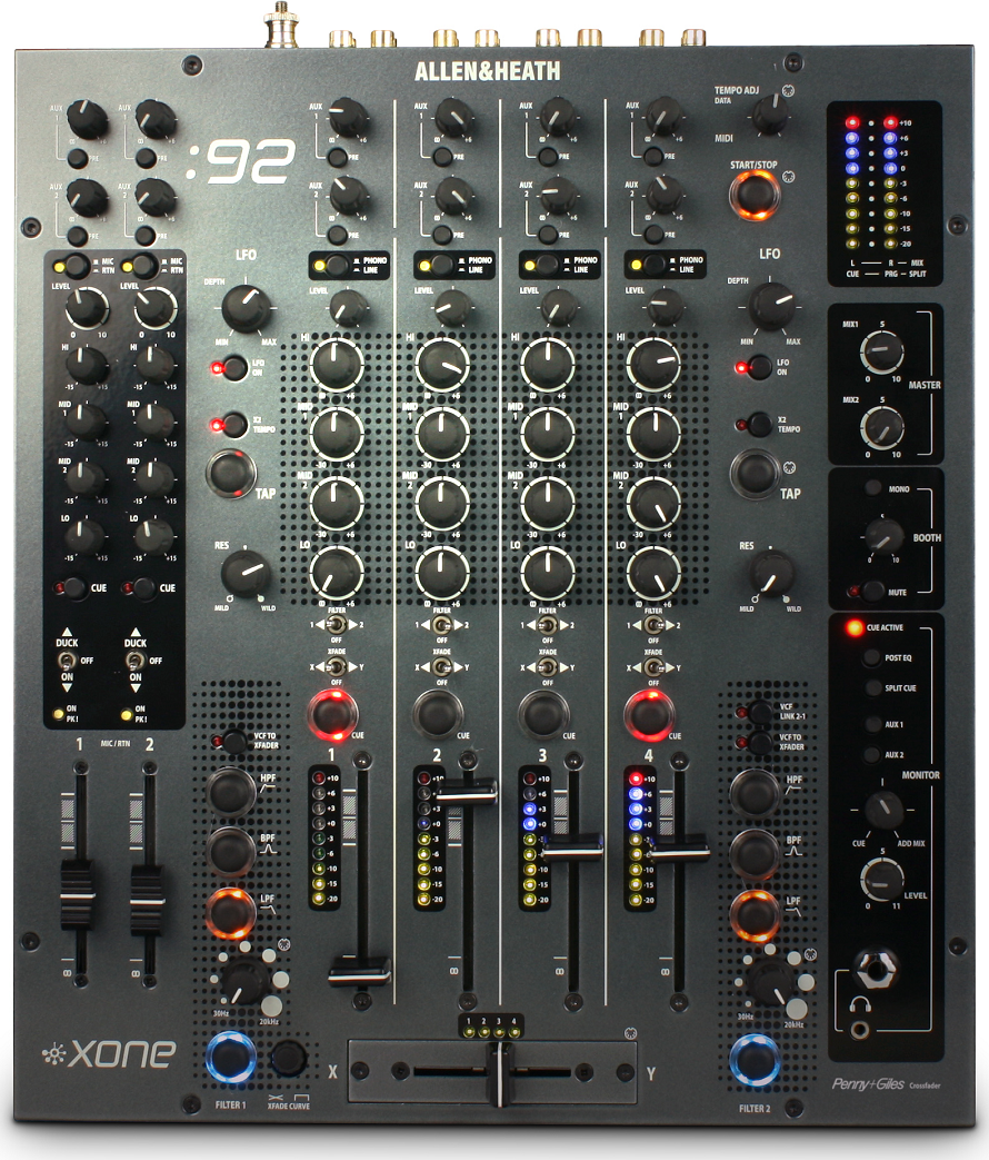 Allen & Heath Xone:92 - DJ mixer - Main picture