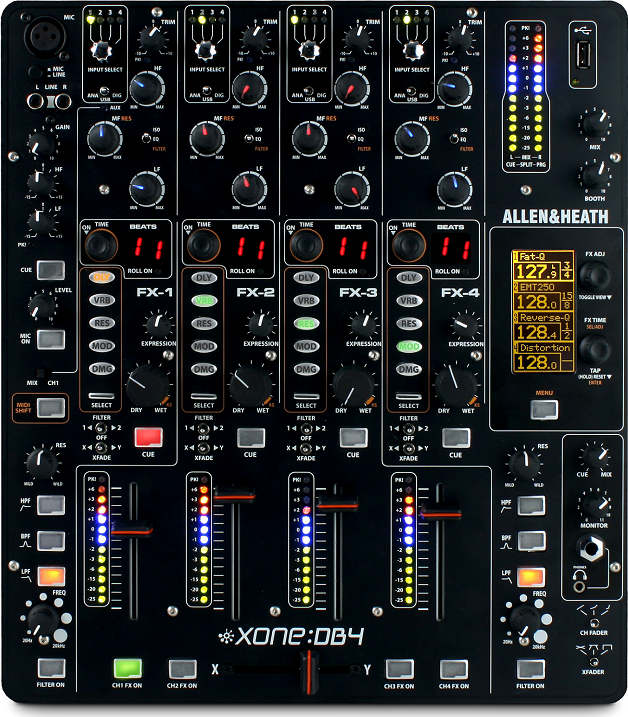 Allen & Heath Xone Db4 - DJ mixer - Main picture