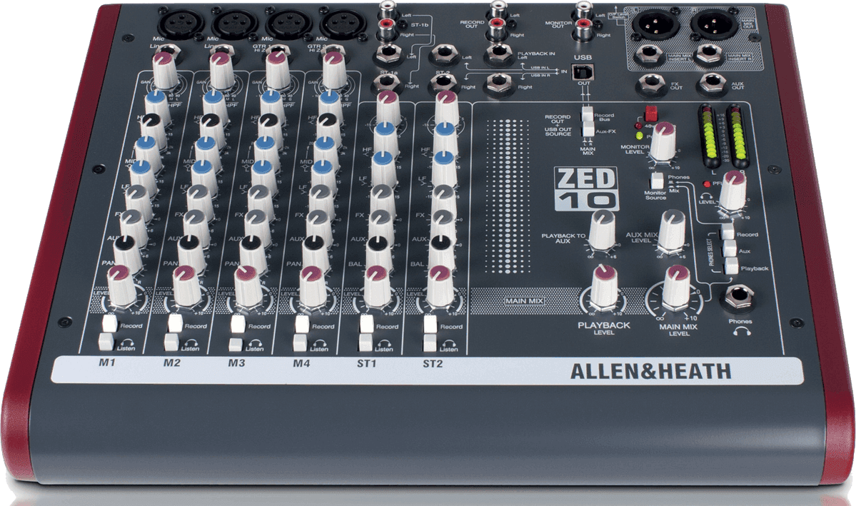 Allen & Heath Zed-10 - Analog mixing desk - Main picture