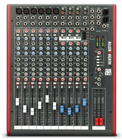 Analog mixing desk Allen & heath ZED-14