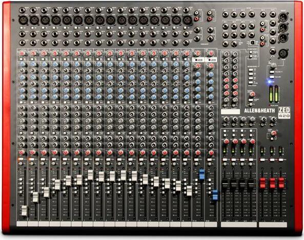 Allen & Heath Zed-420 - Analog mixing desk - Main picture