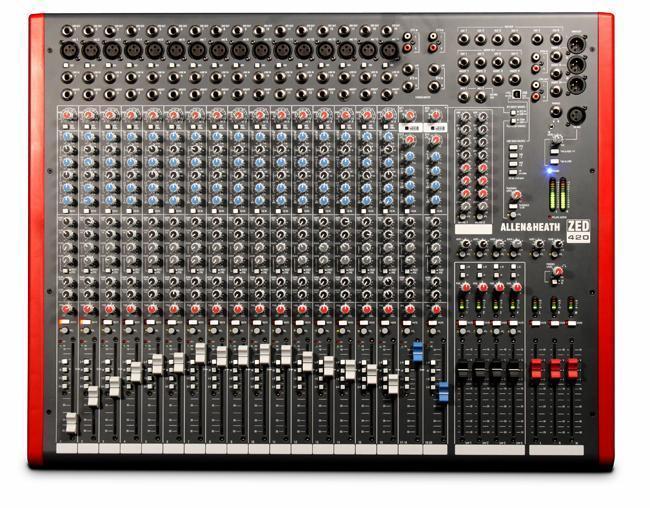 Analog mixing desk Allen & heath ZED-420