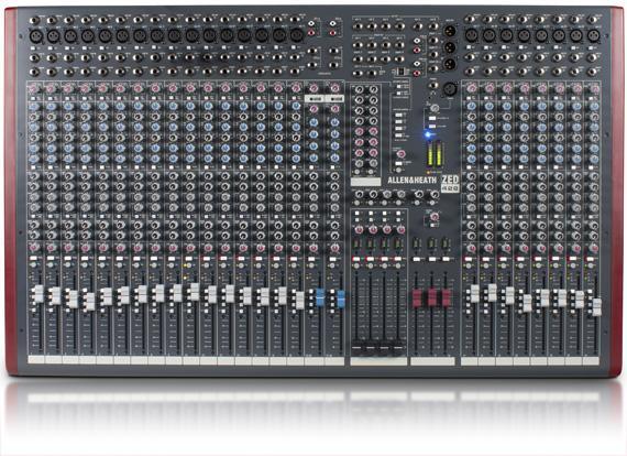 Analog mixing desk Allen & heath ZED-428
