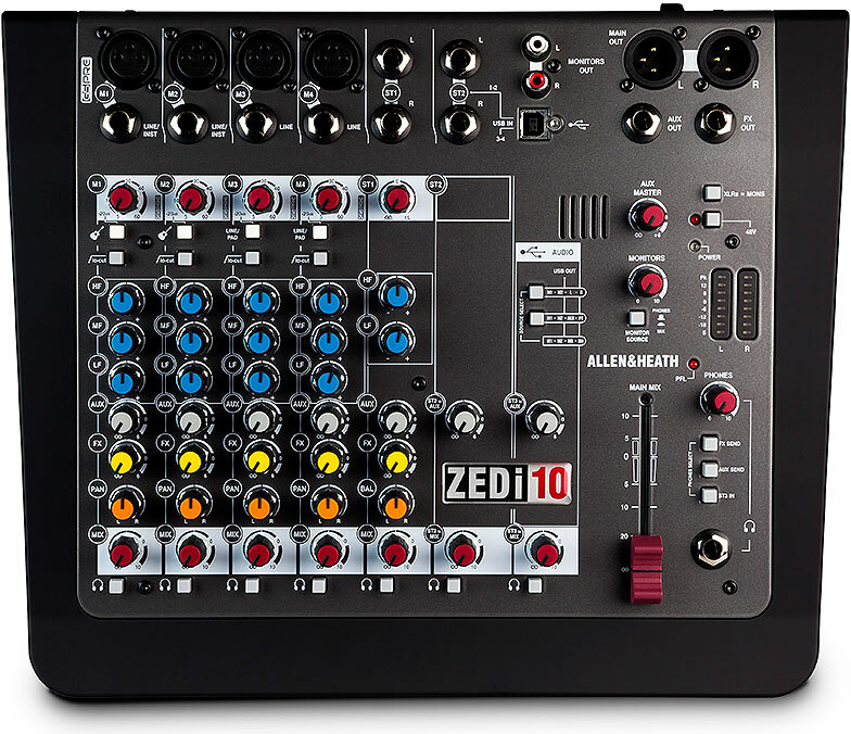 Allen & Heath Zedi-10 - Analog mixing desk - Main picture