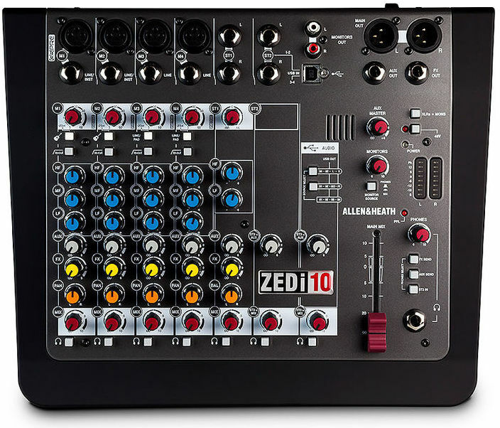 Allen & Heath Zedi-10fx - Analog mixing desk - Main picture