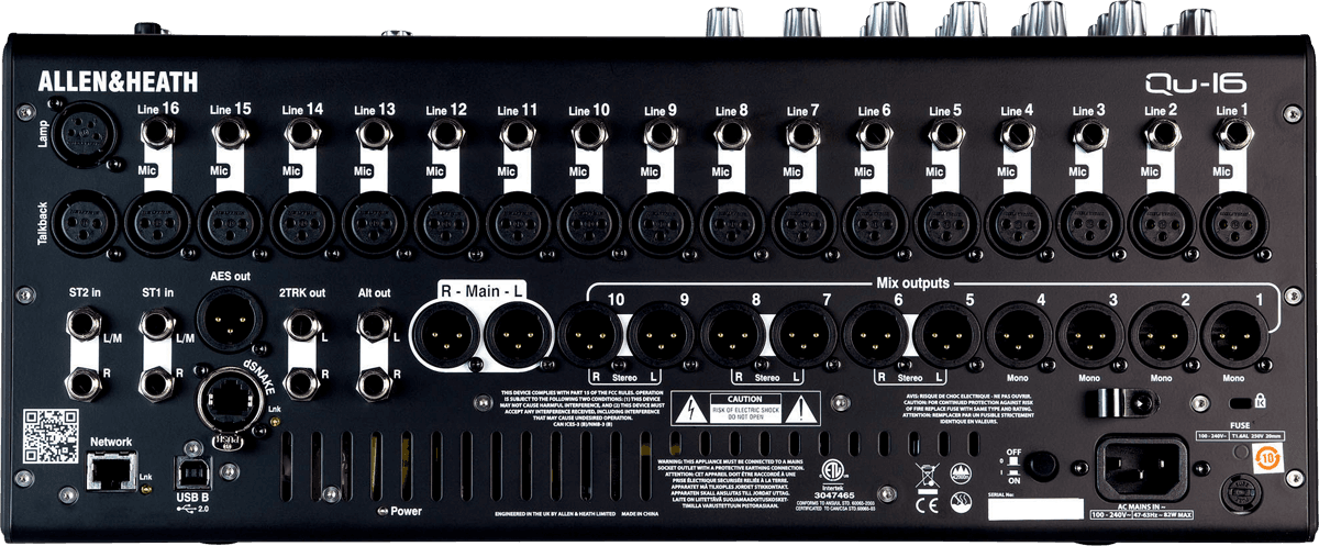 Allen  Heath QU-16