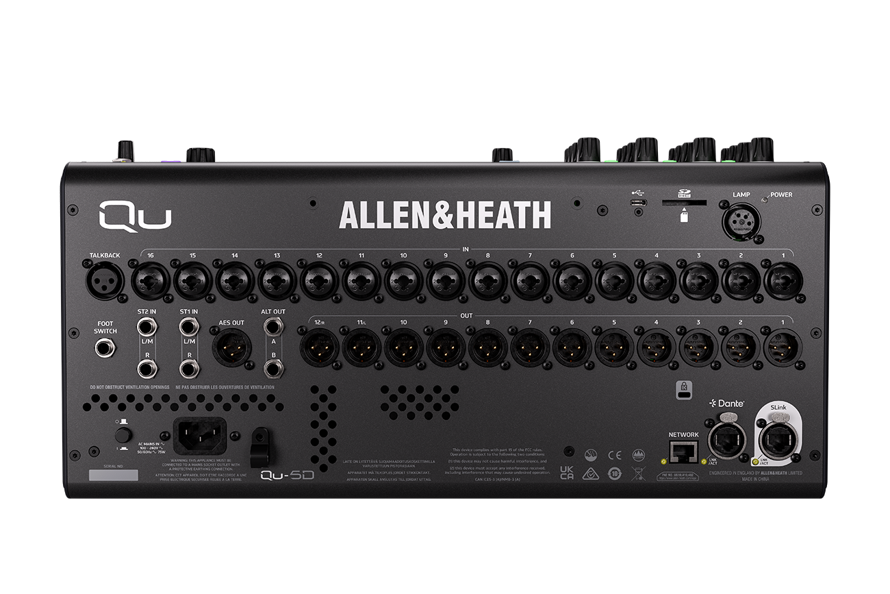Allen & Heath Qu-5d - Digital mixing desk - Variation 2