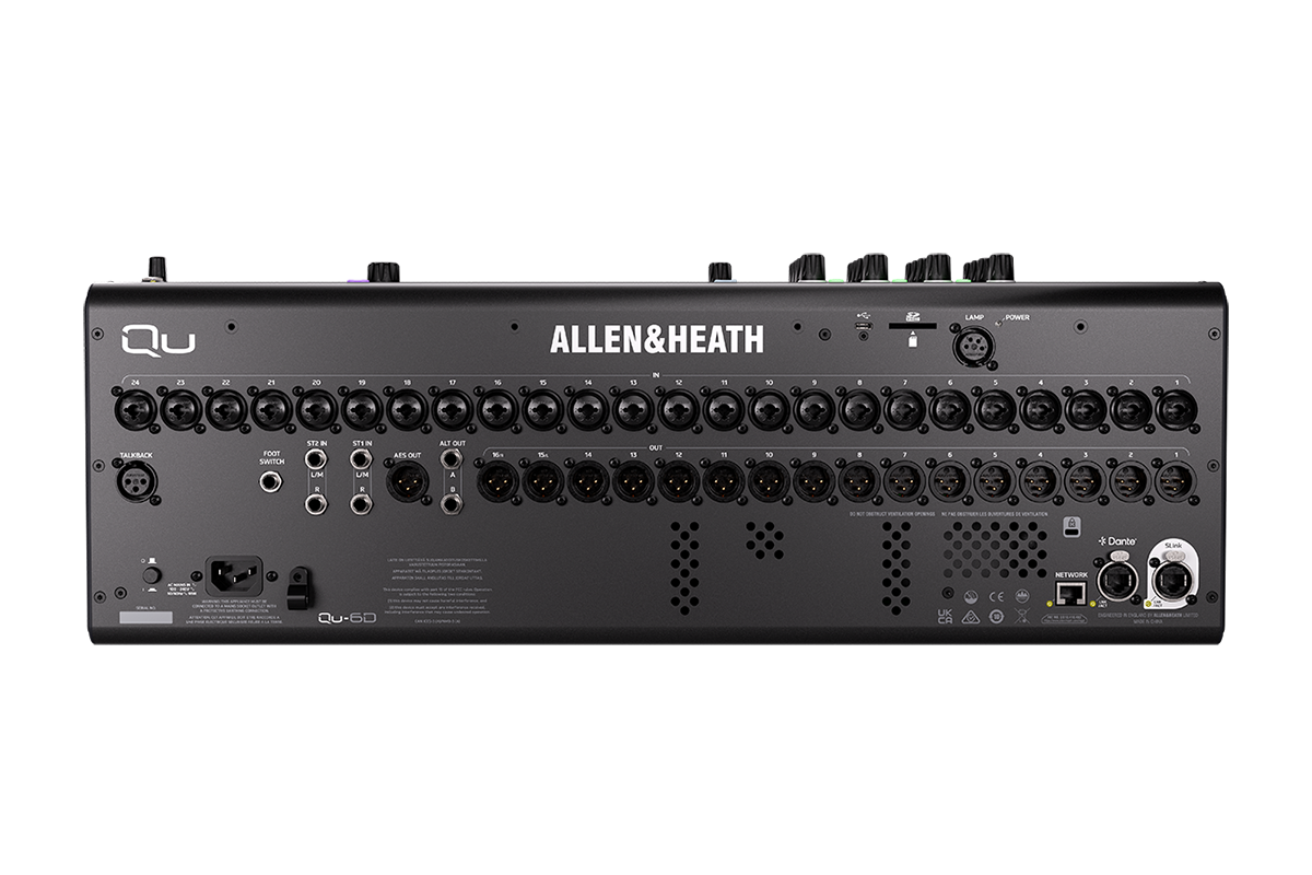 Allen & Heath Qu-6d - Digital mixing desk - Variation 3