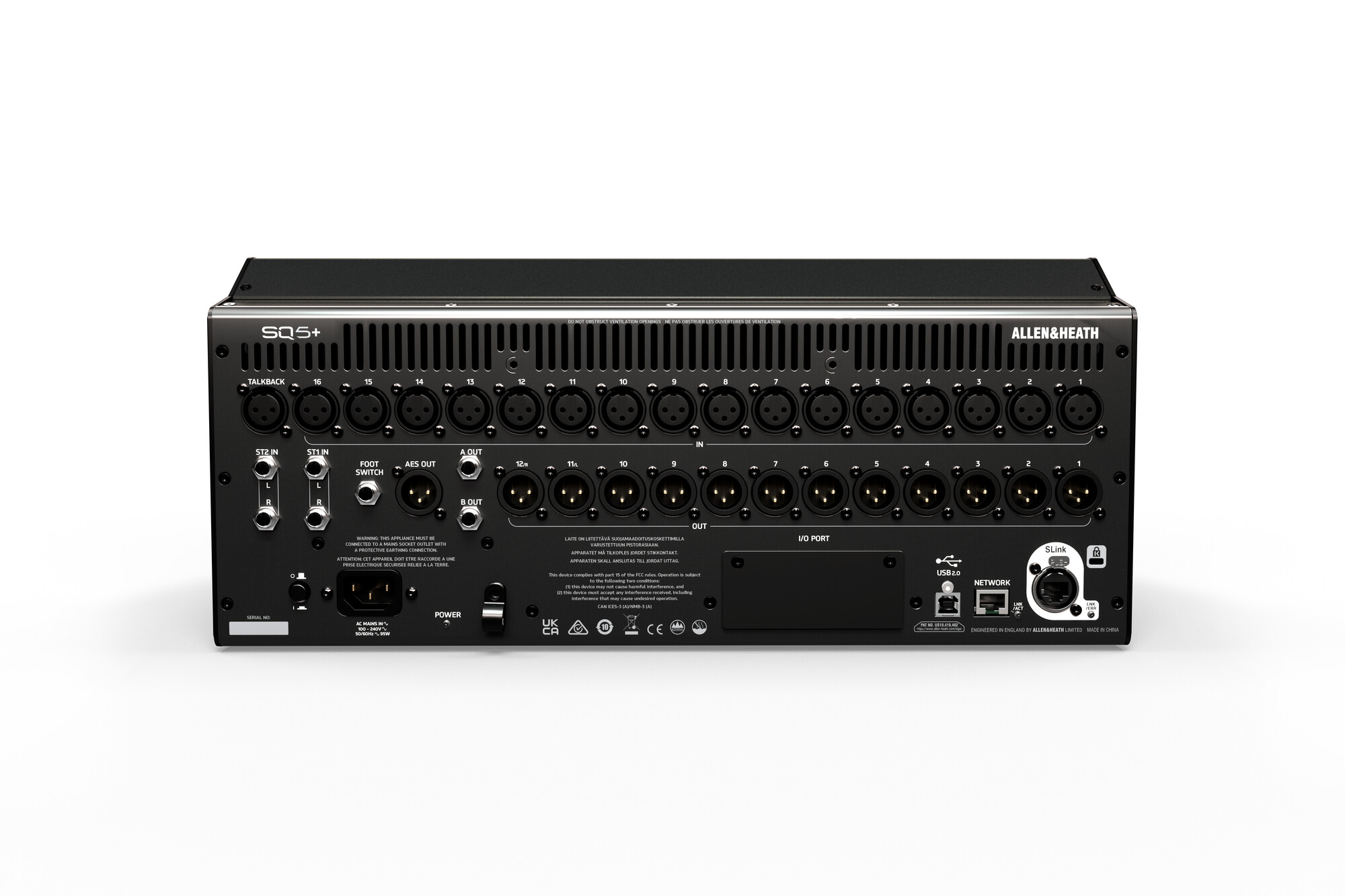 Allen & Heath Sq-5+ - Digital mixing desk - Variation 3