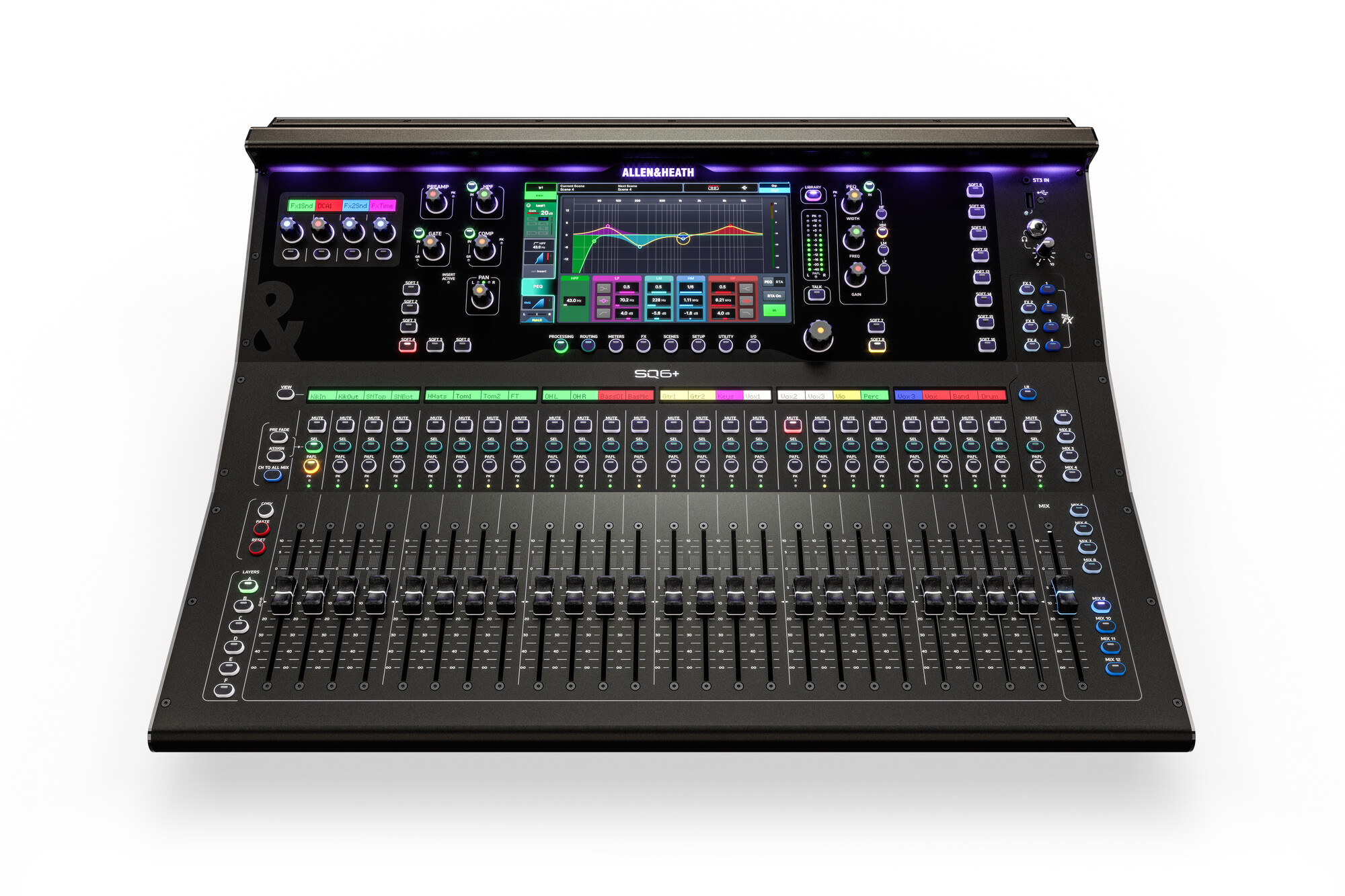 Allen & Heath Sq-6+ - Digital mixing desk - Variation 1