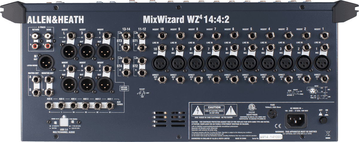 Allen & Heath Wz4-14.4.2 - Analog mixing desk - Variation 3