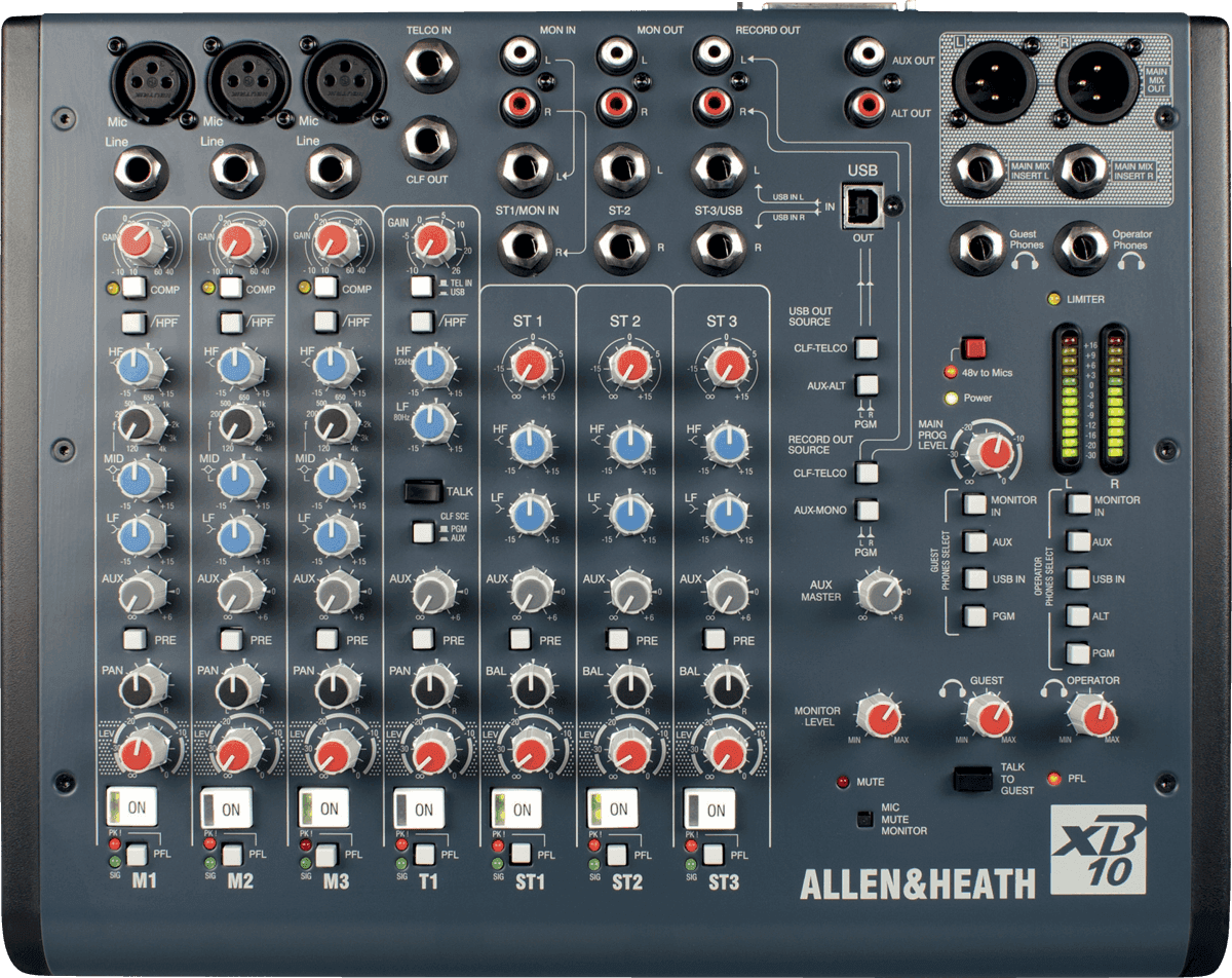 Allen & heath XB10 Analog mixing desk