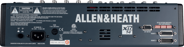 Analog mixing desk Allen & heath XB-14-2