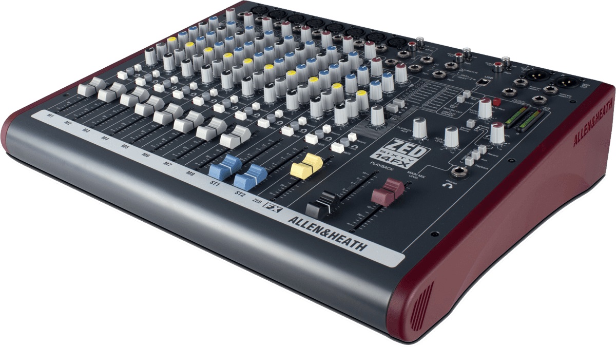Allen & heath ZED6014FX Analog mixing desk