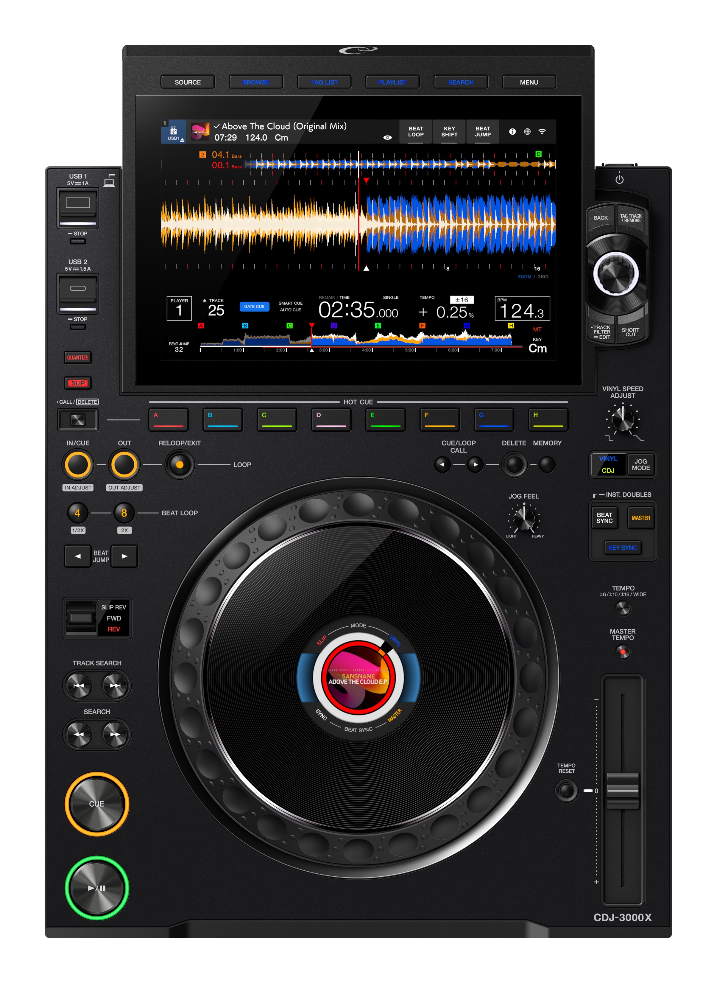 Alphatheta Cdj-3000x - Standalone DJ Controller - Variation 2