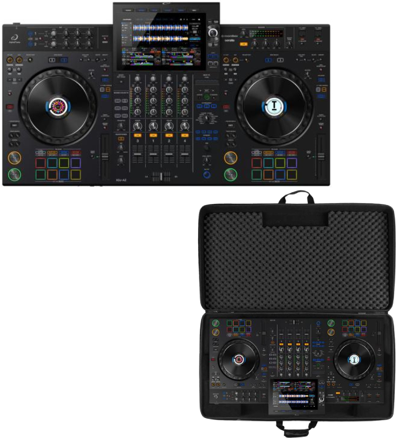 Alphatheta Pioneer Dj Xdj-az  + U 8330 Bl - Case/flight/decksaver - Main picture