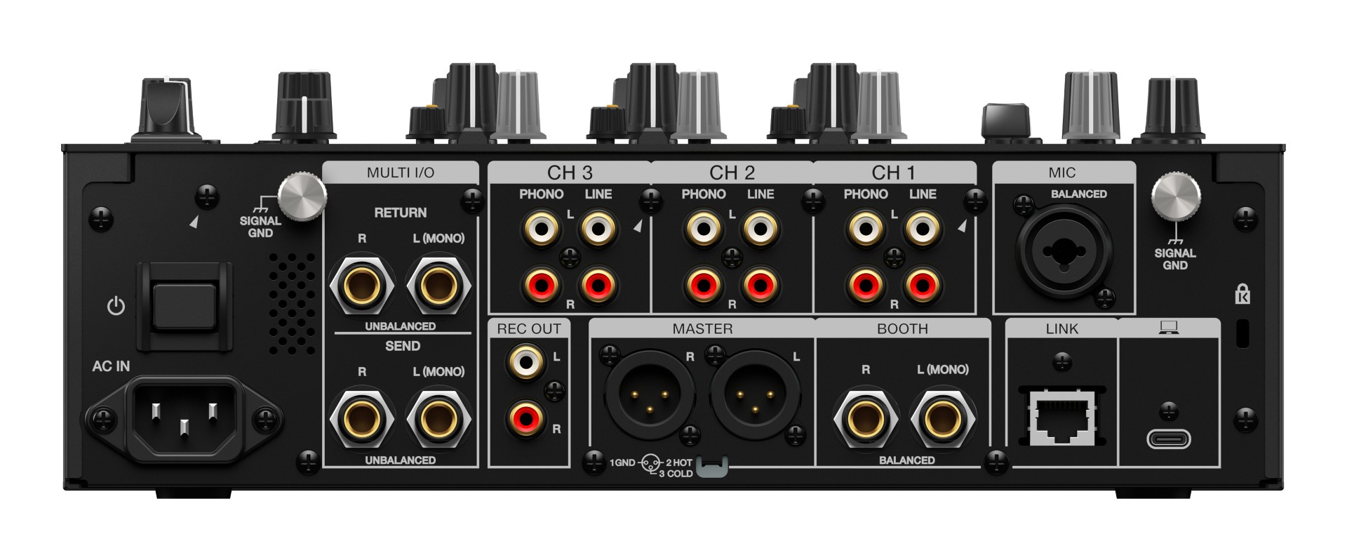 Alphatheta Djm-v5 - DJ mixer - Variation 3