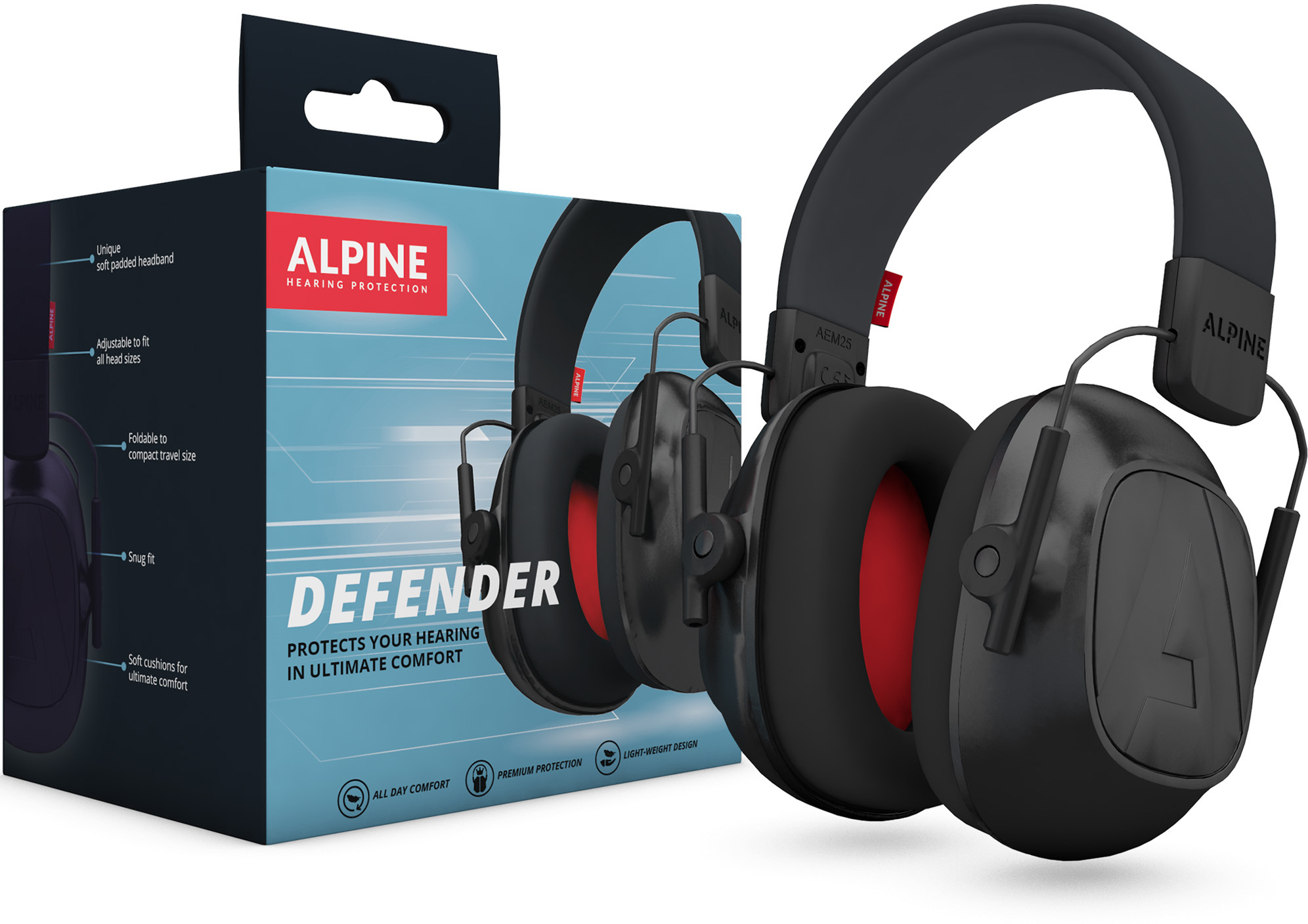 Alpine Defender - Ear protection - Main picture