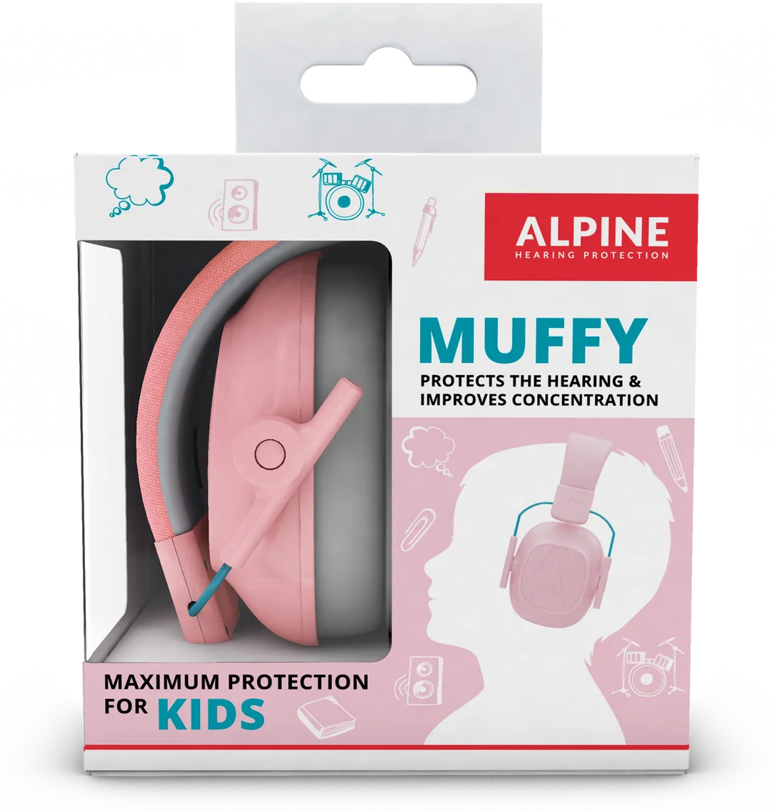 Alpine Muffy Kids Rose - Ear protection - Main picture