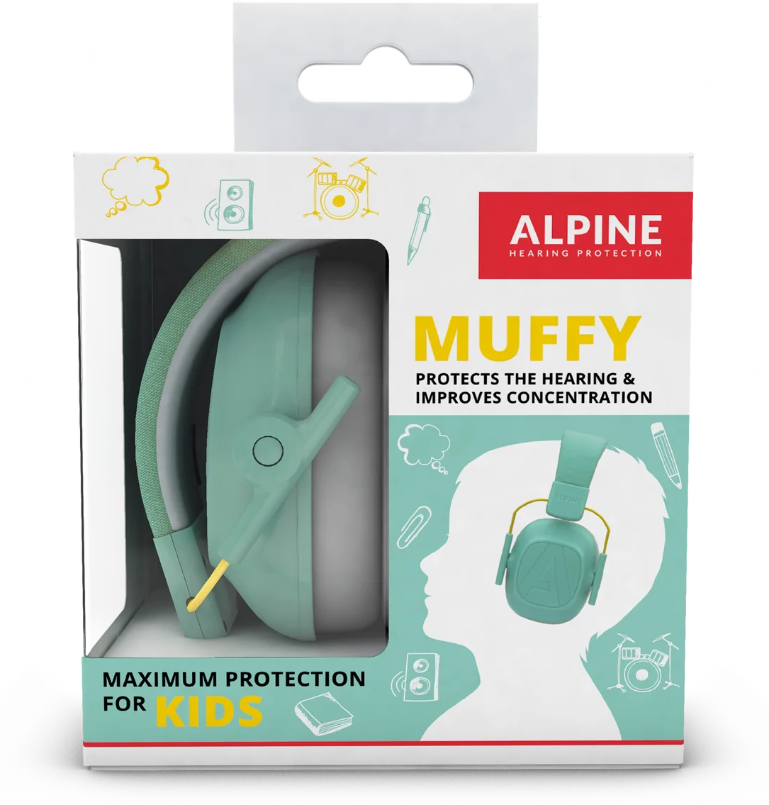 Alpine Muffy Kids Vert - Ear protection - Main picture