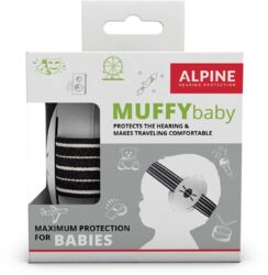 Ear protection Alpine Black Muffy Baby