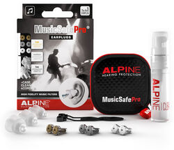 Ear protection Alpine Transparent MucicSafe Pro