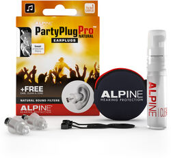 Ear protection Alpine PartyPlug Pro Natural