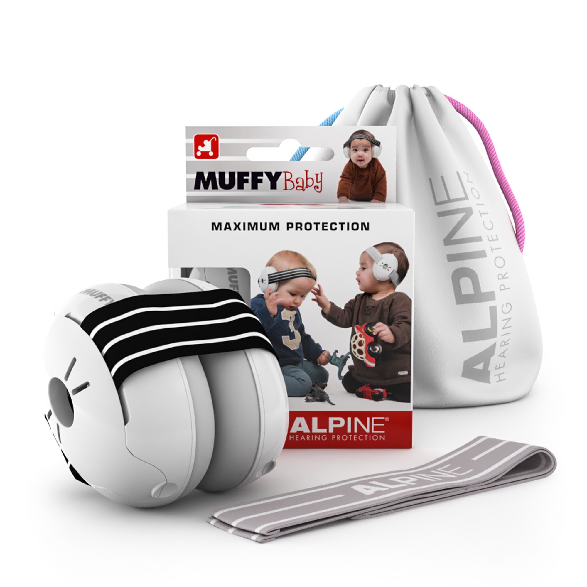 Alpine Muffy Baby Noir - Ear protection - Variation 1