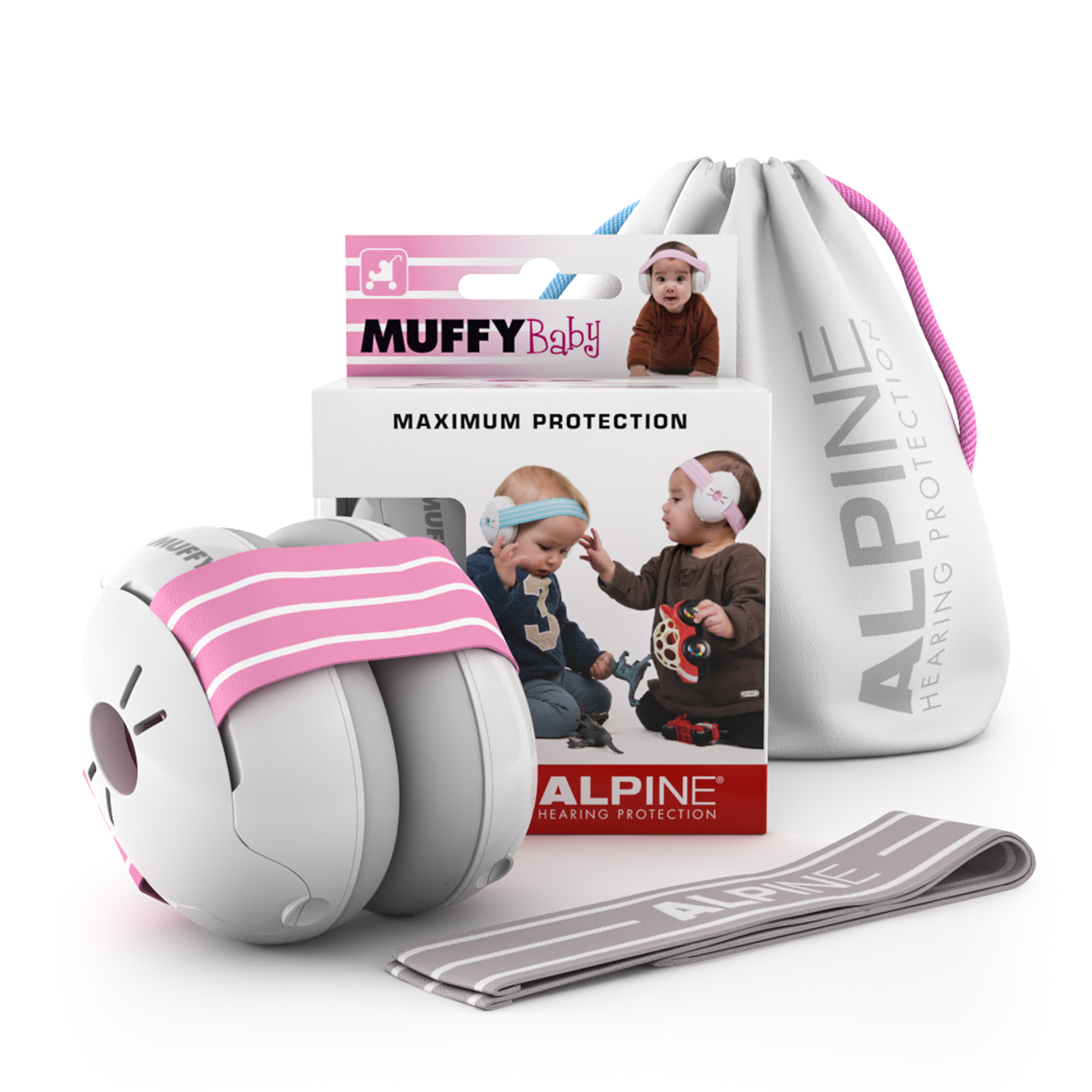 Alpine Muffy Baby Rose - Ear protection - Variation 1